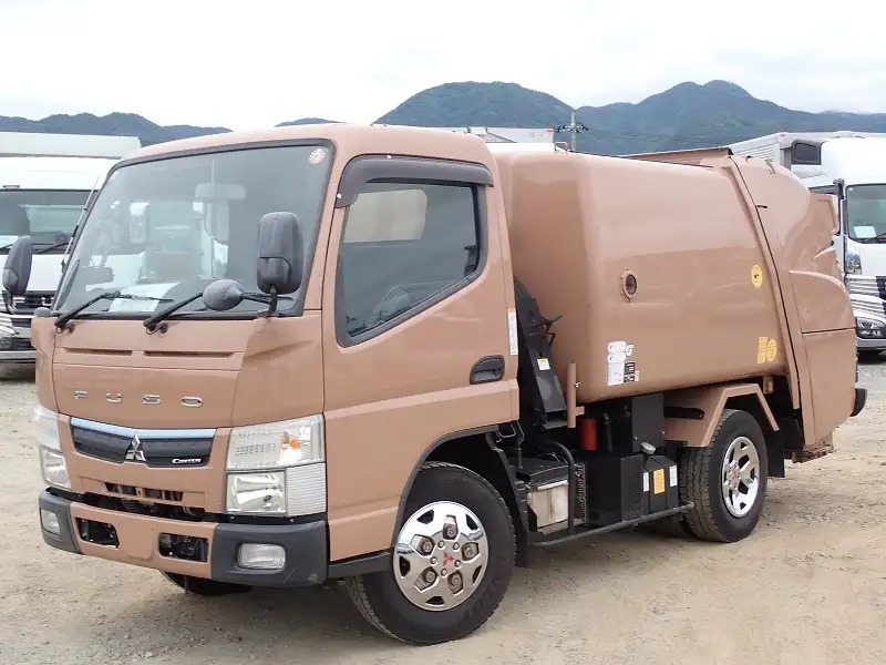 三菱 キャンター 小型 パッカー車 巻き込み式 回転ダンプ式 の中古トラック【車両No.188650】