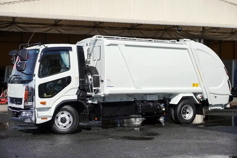 三菱 ファイター 中型/増トン パッカー車 プレス式 2KG-FK72Fの中古トラック画像1