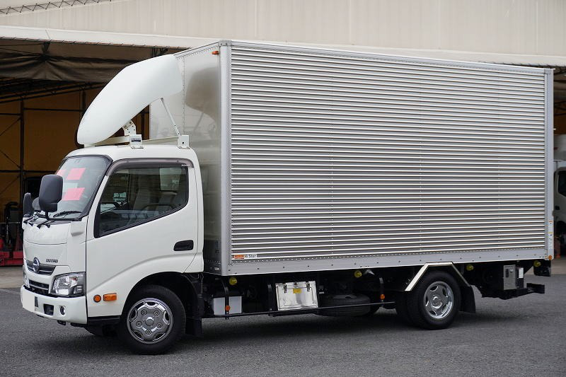 日野 デュトロ 小型 アルミバン シャッター式 TKG-XZU655M の中古トラック【車両No.190423】