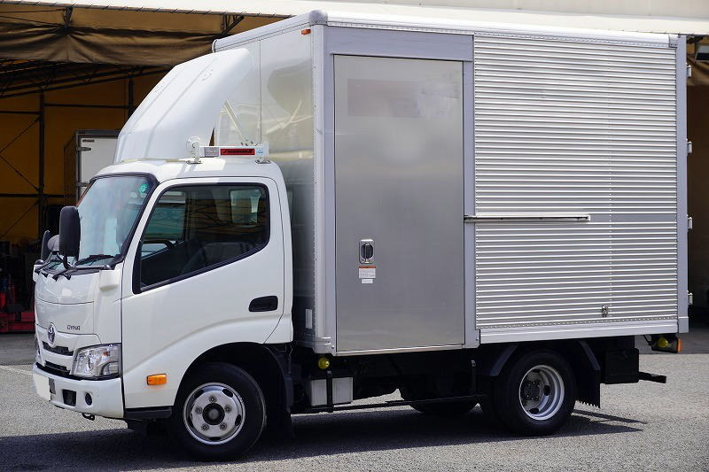 トヨタ ダイナ 小型 アルミバン パワーゲート 床鉄板 の中古トラック【車両No.167756】