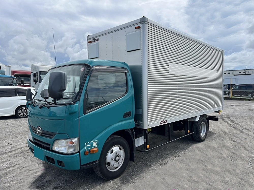 日野 デュトロ 小型 アルミバン ボトルカー サイドドア の中古トラック【車両No.188958】