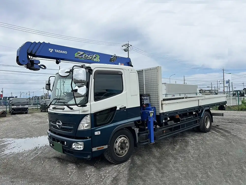 日野 レンジャー 中型/増トン クレーン付 4段 フックイン の中古トラック【車両No.188738】