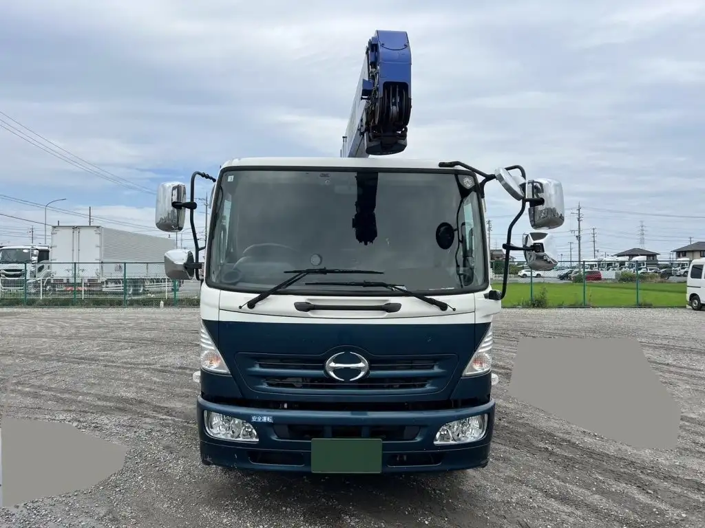 日野 レンジャー 中型/増トン クレーン付 4段 フックインの中古トラック画像2