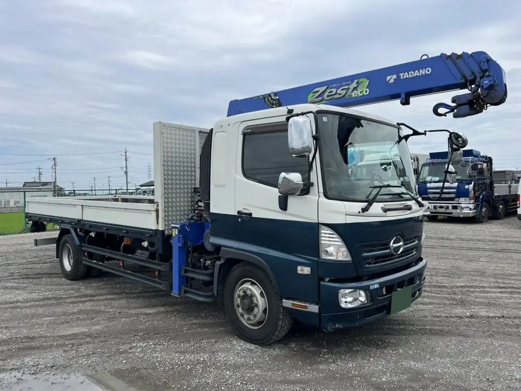 日野 レンジャー 中型/増トン クレーン付 4段 フックインの中古トラック画像3