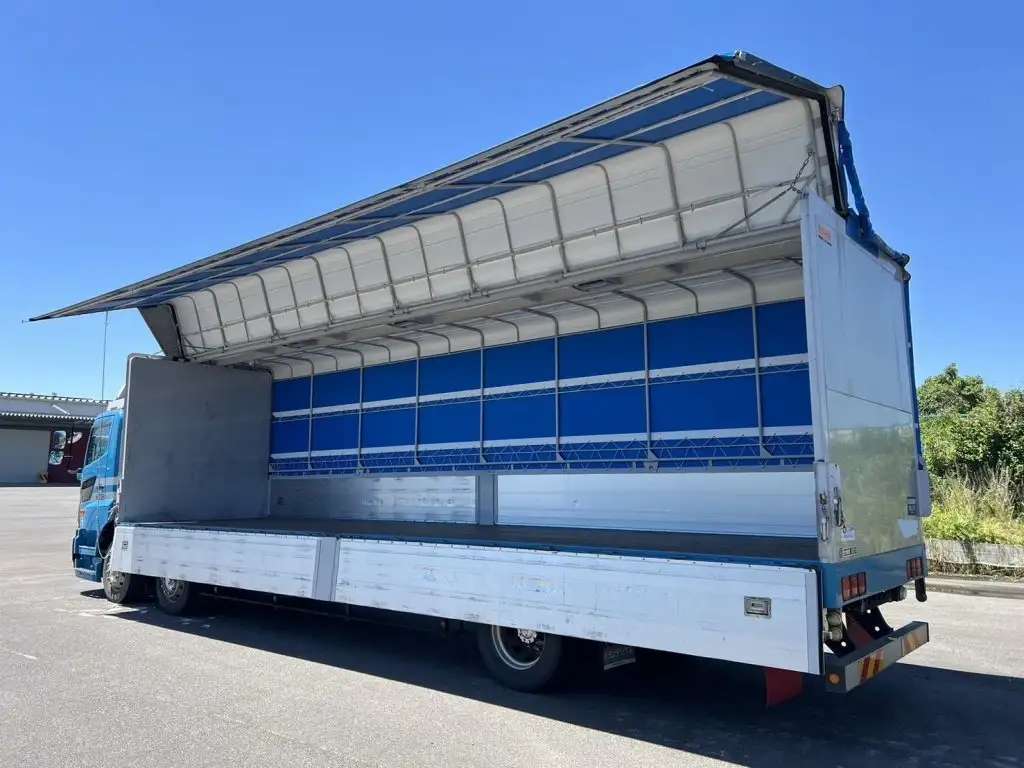 日野 プロフィア 大型 ウイング 幌ウイング QKG-FN1AWAAの中古トラック画像7