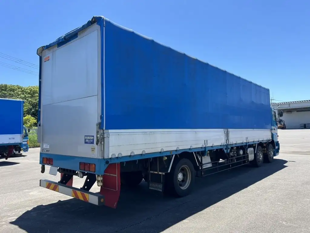 日野 プロフィア 大型 ウイング 幌ウイング QKG-FN1AWAAの中古トラック画像4