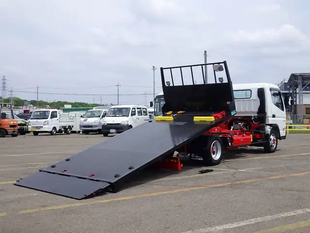 三菱 キャンター 小型 車両重機運搬 ラジコン ウインチの中古トラック画像4
