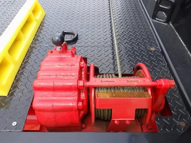 三菱 キャンター 小型 車両重機運搬 ラジコン ウインチの中古トラック画像7