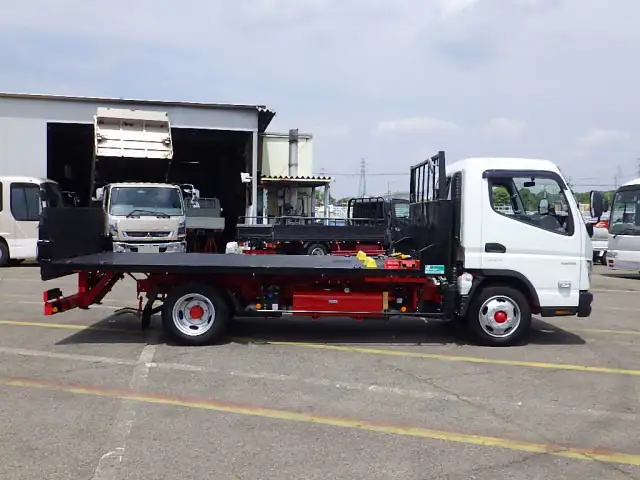 三菱 キャンター 小型 車両重機運搬 ラジコン ウインチの中古トラック画像2