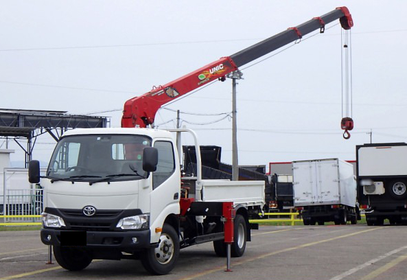トヨタ ダイナ 小型 クレーン付 標準ロング TKG-XZU650