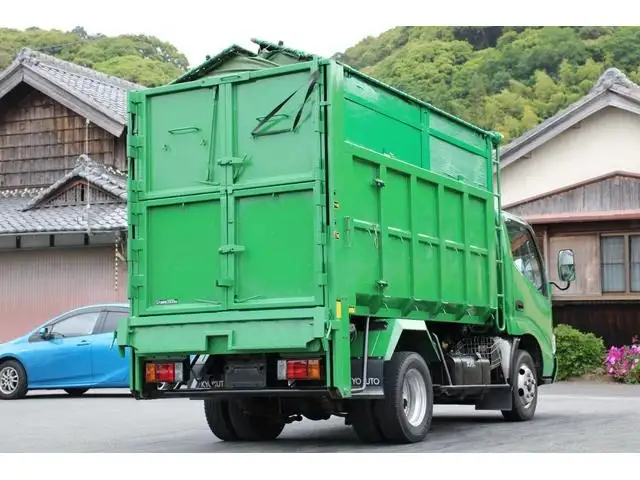 日野 デュトロ 小型 ダンプ 土砂禁 天蓋付きの中古トラック画像2