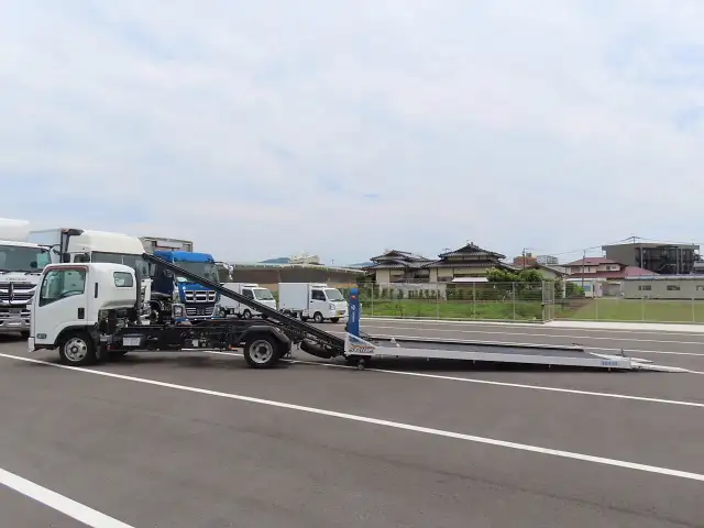 いすゞ エルフ 小型 車両重機運搬 ラジコン ウインチの中古トラック画像6