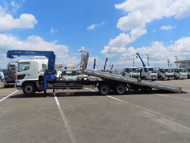 日野 レンジャー 中型/増トン 車両重機運搬 3段クレーン ラジコンの中古トラック画像5