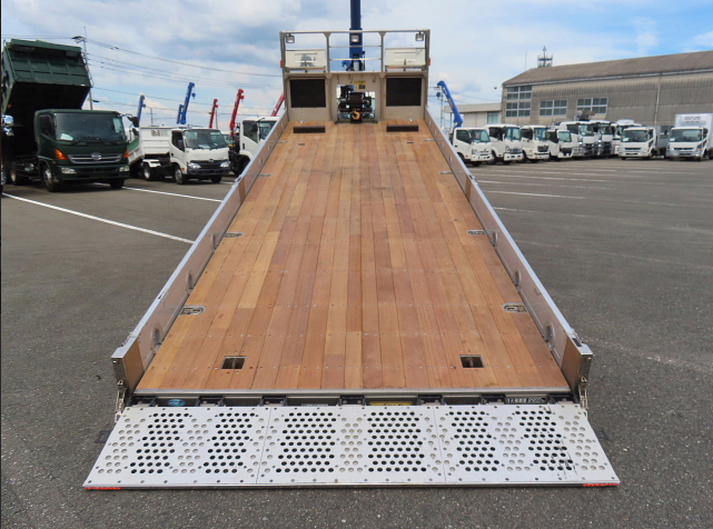 日野 レンジャー 中型/増トン 車両重機運搬 3段クレーン ラジコンの中古トラック画像7