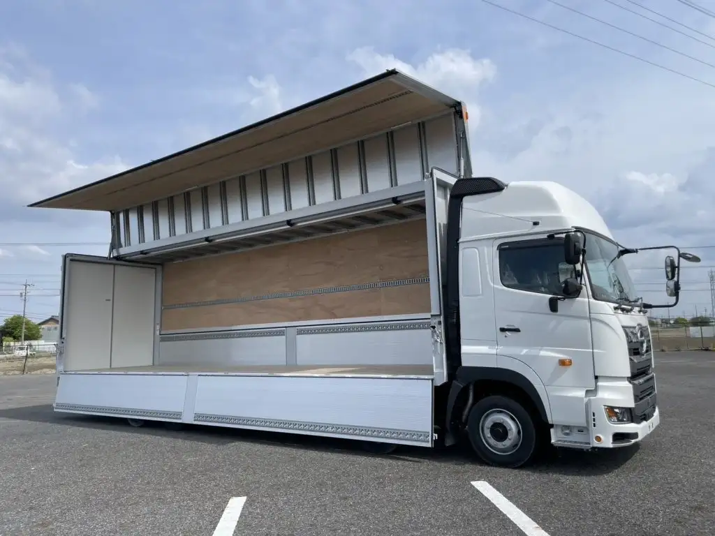 日野 プロフィア 大型 ウイング ハイルーフ エアサスの中古トラック画像4