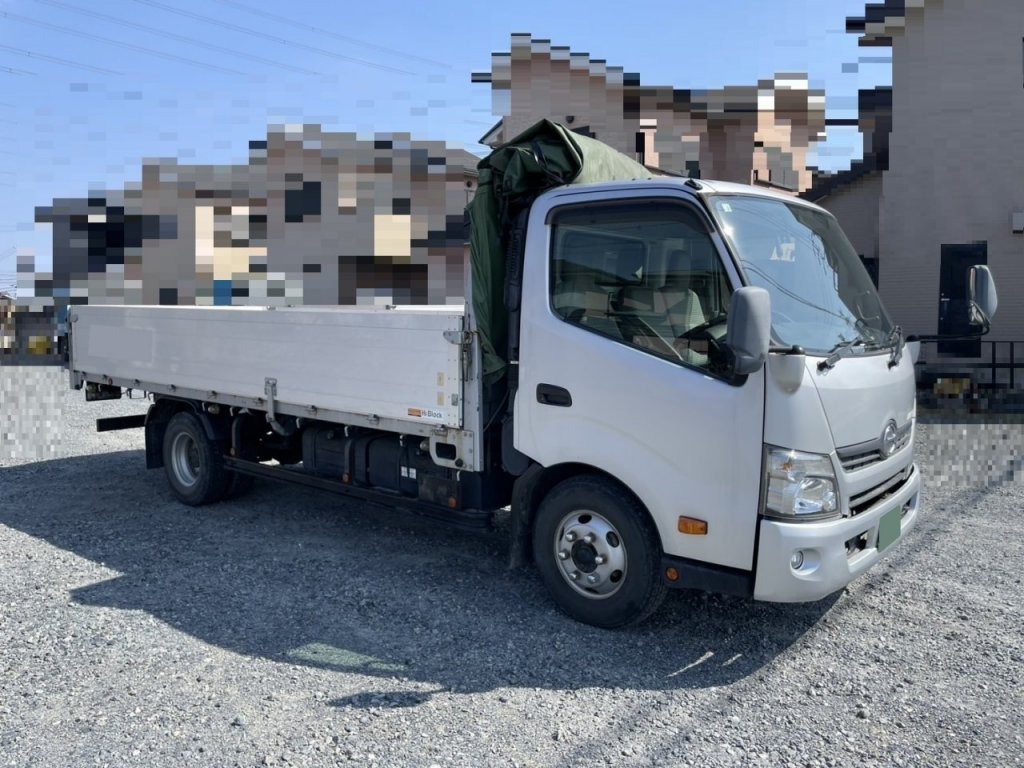 日野 デュトロ 小型 平ボディ 床鉄板 アルミブロック の中古トラック【車両No.187780】