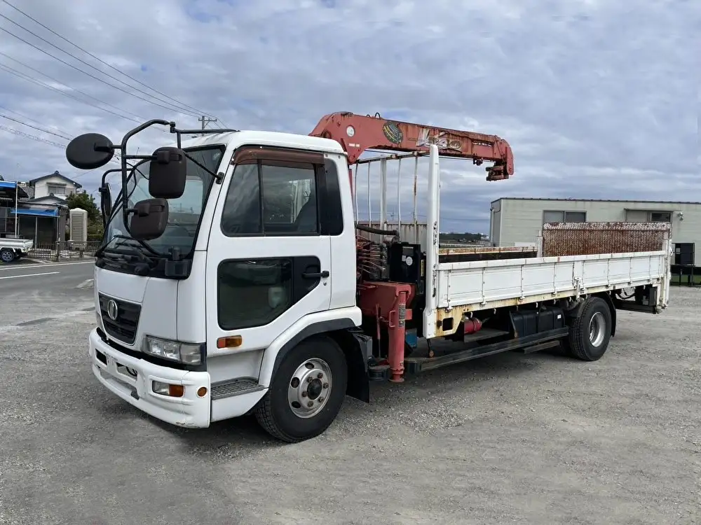 日産UD コンドル 中型/増トン クレーン付 床鉄板 3段 の中古トラック【車両No.188829】