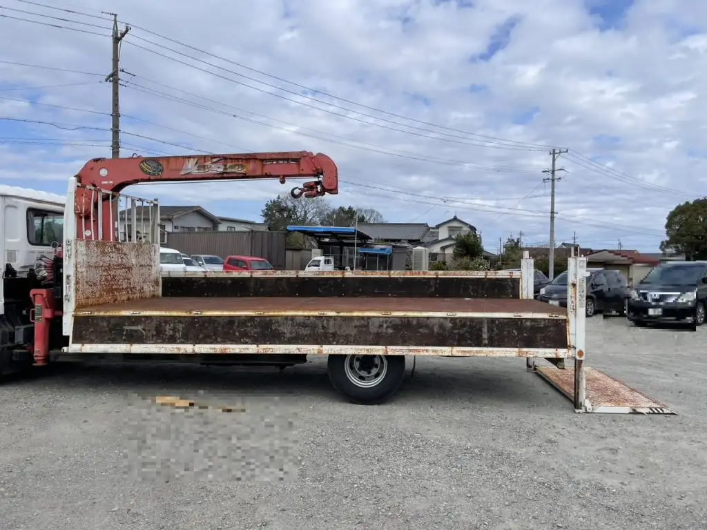 日産UD コンドル 中型/増トン クレーン付 床鉄板 3段の中古トラック画像9