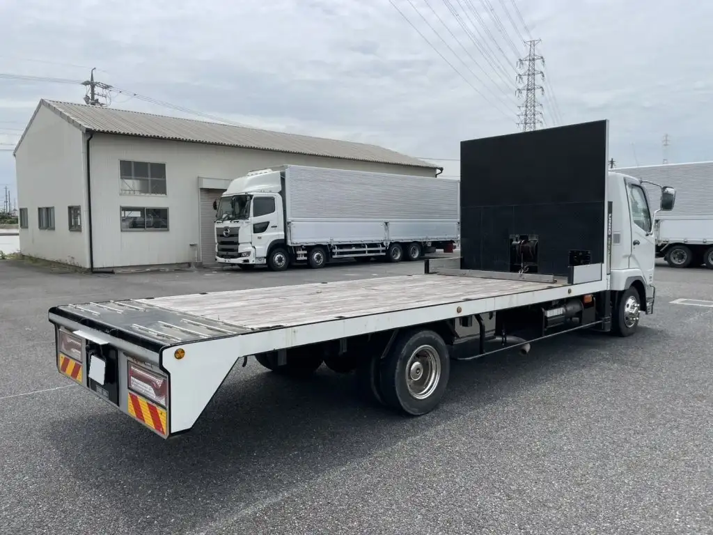 三菱 ファイター 中型/増トン 車両重機運搬 ウインチ PDG-FK71Dの中古トラック画像3