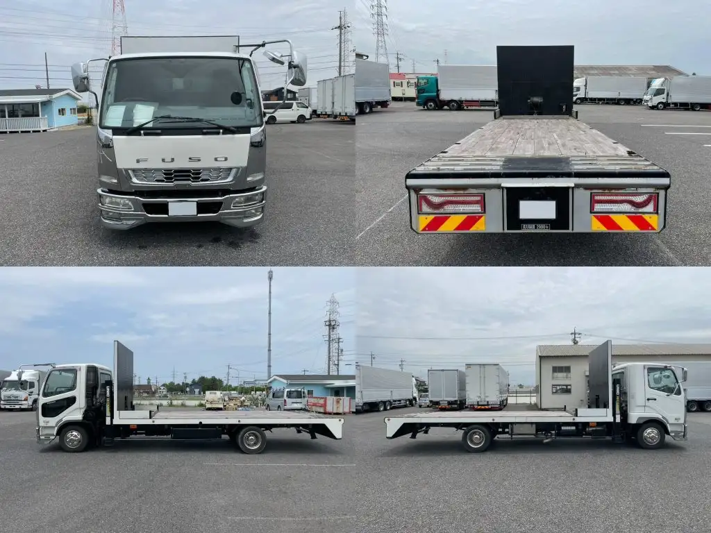 三菱 ファイター 中型/増トン 車両重機運搬 ウインチ PDG-FK71Dの中古トラック画像5