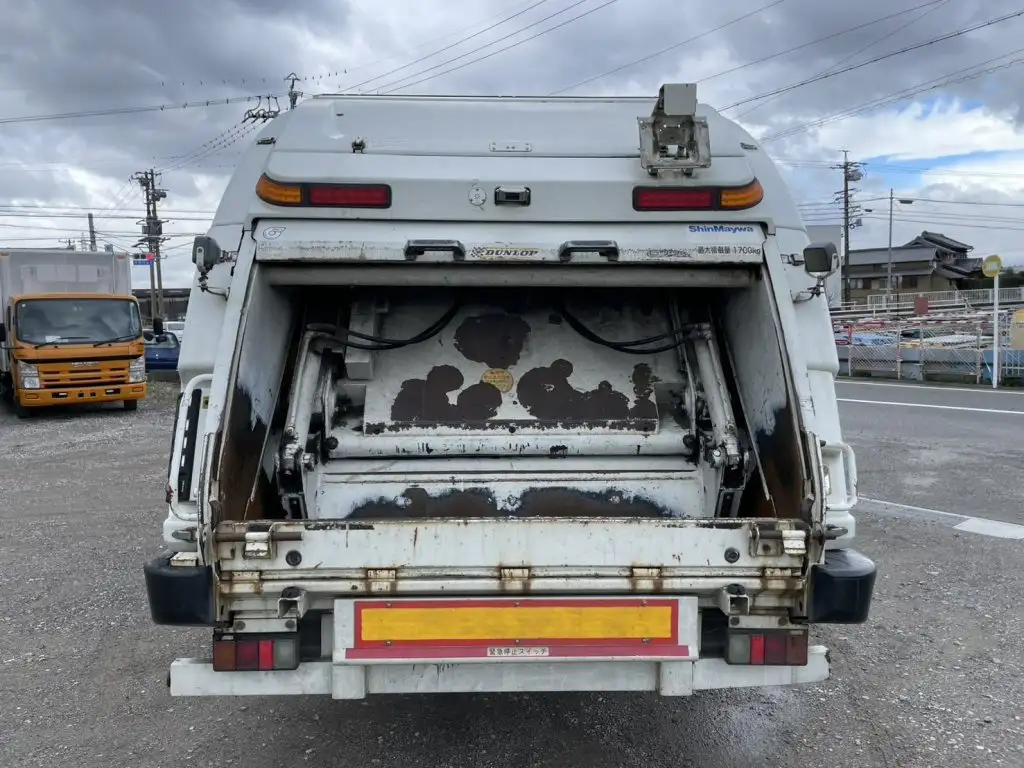 日野 レンジャー 中型/増トン パッカー車 プレス式 BKG-FC7JGYAの中古トラック画像8