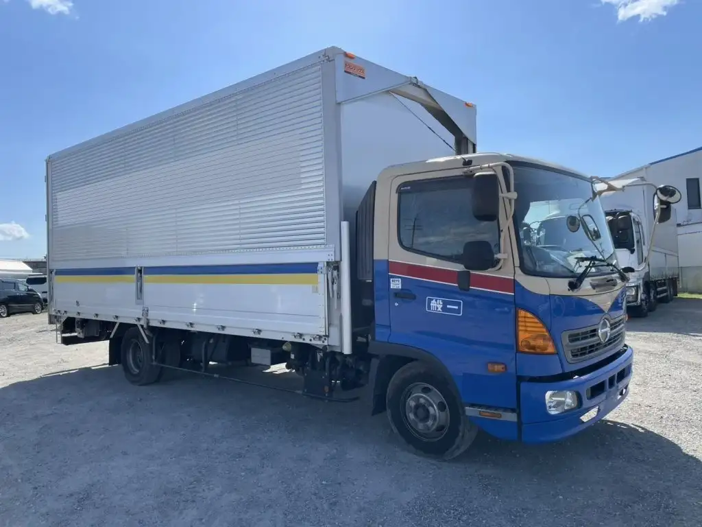 日野 レンジャー 中型/増トン ウイング エアサス TKG-FC9JKAGの中古トラック画像2