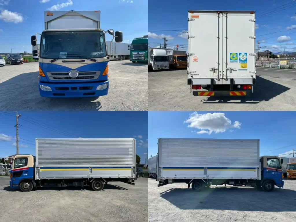 日野 レンジャー 中型/増トン ウイング エアサス TKG-FC9JKAGの中古トラック画像5