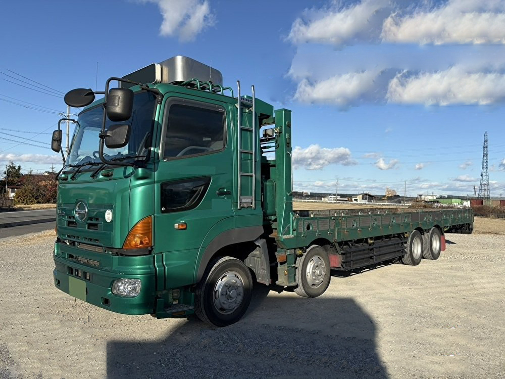 日野 プロフィア 大型 車両重機運搬 セルフローダー PK-FW1EWWA