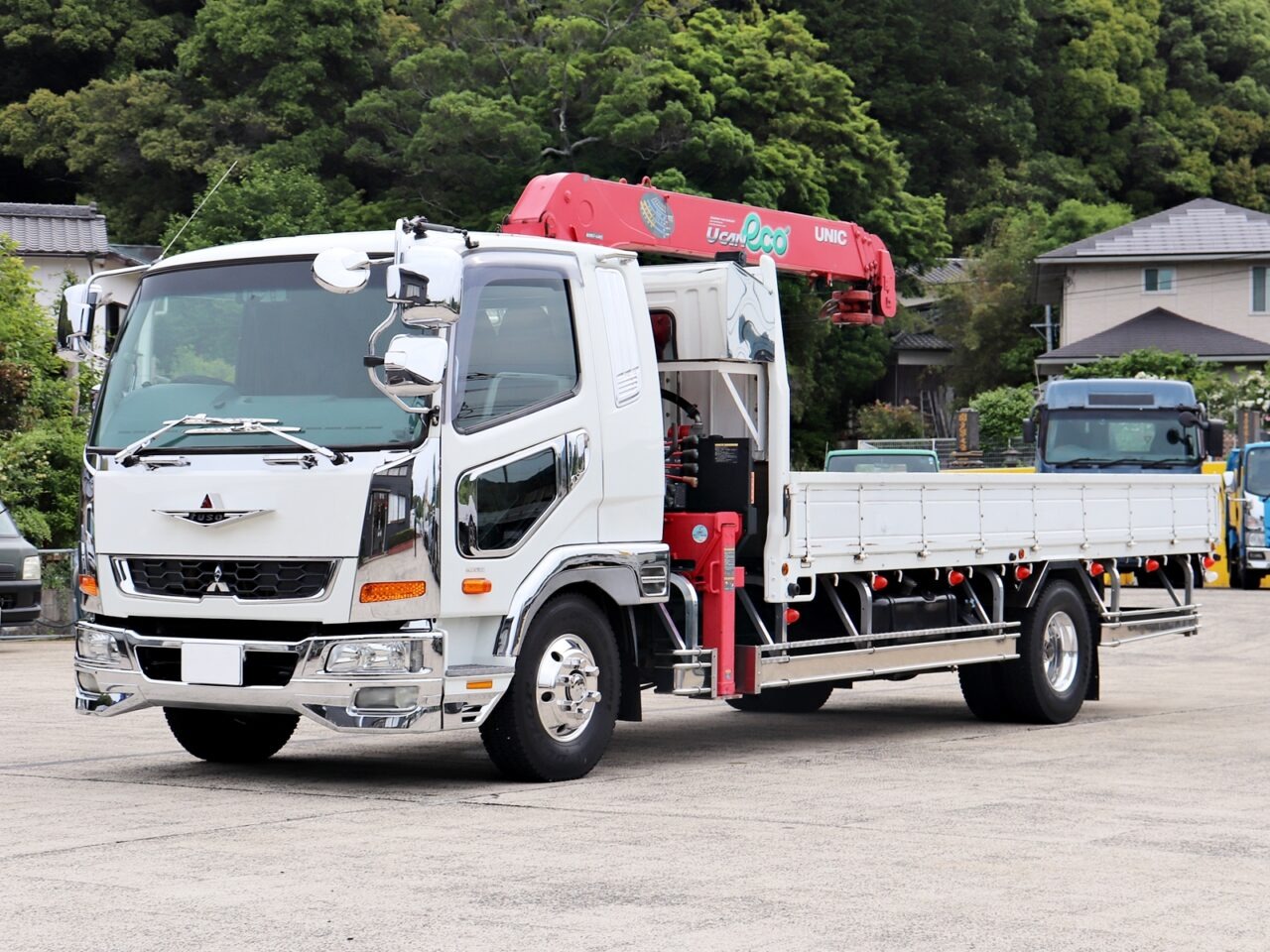 三菱 ファイター 中型/増トン クレーン付 4段 ラジコン の中古トラック【車両No.160595】