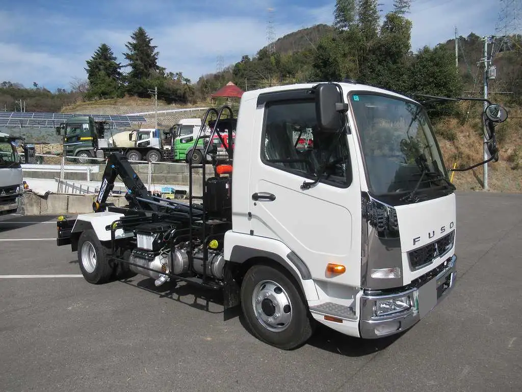 三菱 ファイター 中型/増トン アームロール ツインホイスト 2KG-FK72Fの中古トラック画像2
