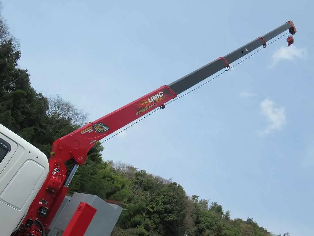 日野 プロフィア 大型 車両重機運搬 4段クレーン ラジコンの中古トラック画像9