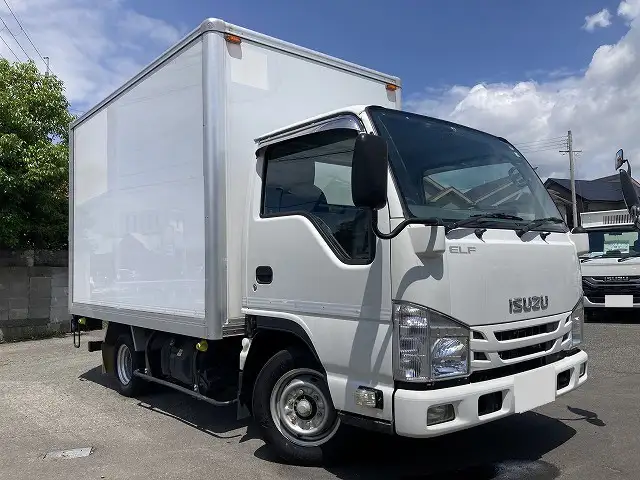いすゞ エルフ 小型 アルミバン TPG-NHR85AN H31/R1の中古トラック画像2