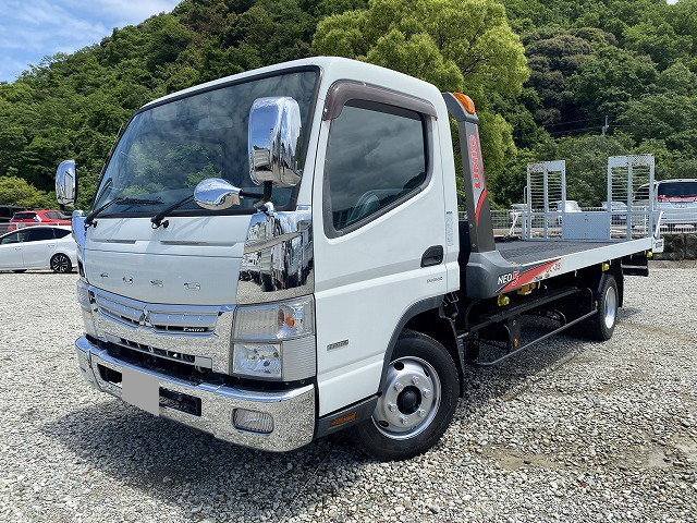 三菱 キャンター 小型 車両重機運搬 ラジコン ウインチ の中古トラック【車両No.159556】