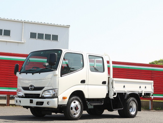 日野 デュトロ 小型 平ボディ 床鉄板 TKG-XZU645M の中古トラック【車両No.188959】