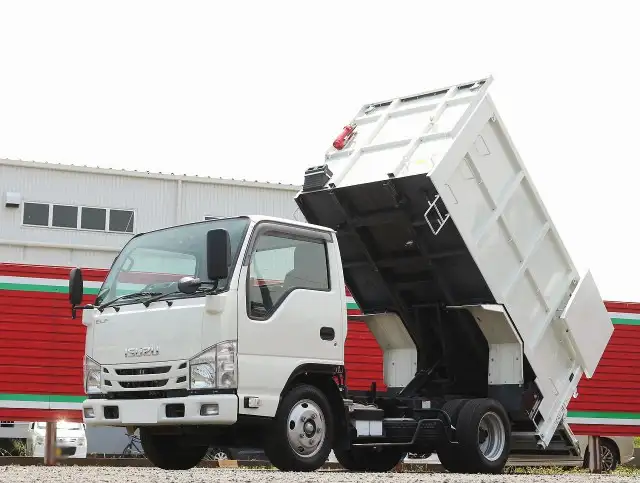 いすゞ エルフ 小型 ダンプ 土砂禁 2RG-NKR88ANの中古トラック画像1