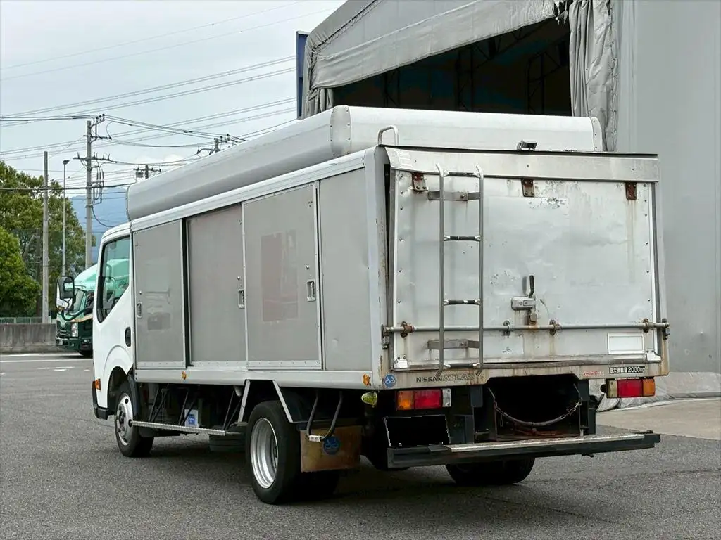 日産 アトラス 小型 アルミバン ボトルカー サイドドアの中古トラック画像5