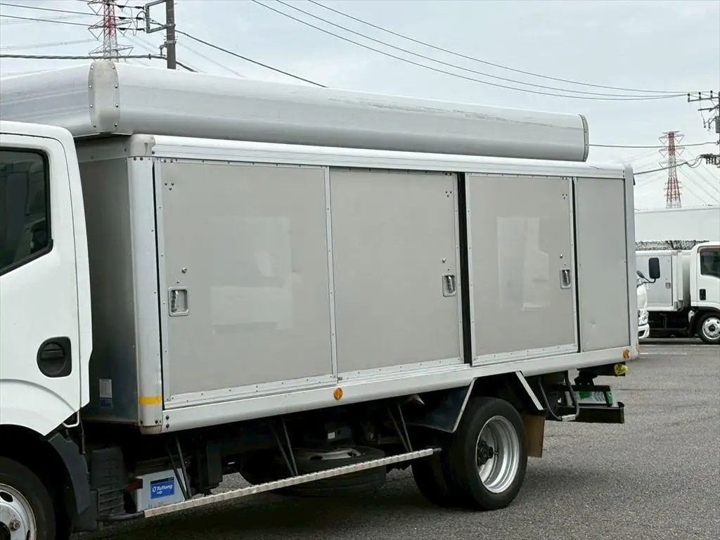 日産 アトラス 小型 アルミバン ボトルカー サイドドアの中古トラック画像6