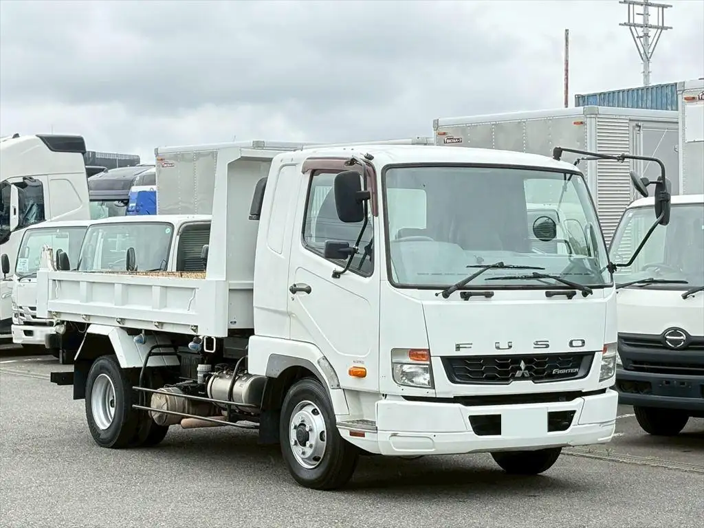 三菱 ファイター 中型/増トン ダンプ ベッド TKG-FK61Fの中古トラック画像2