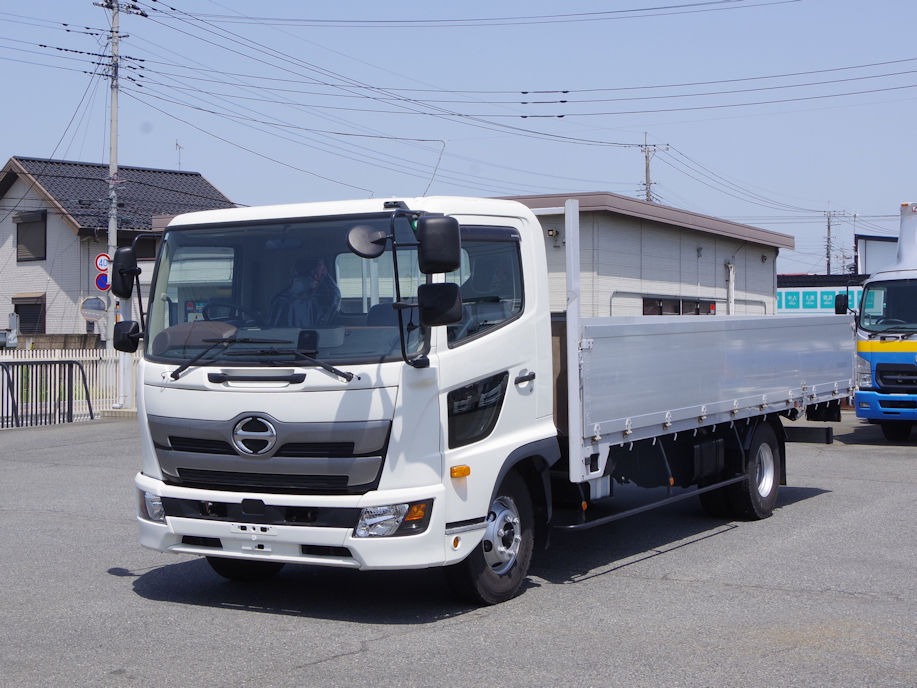 日野 レンジャー 中型/増トン 平ボディ アルミブロック ベッド の中古トラック【車両No.142558】