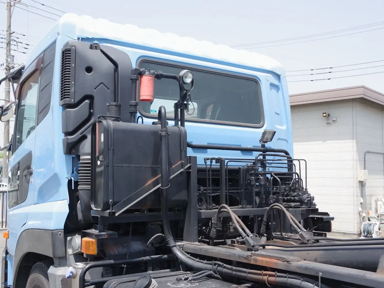 日産UD クオン 大型 アームロール ツインホイスト ベッドの中古トラック画像6