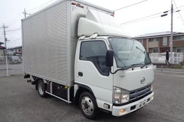 日産UD コンドル 小型 アルミバン パワーゲート TKG-BJS85ANの中古トラック画像2