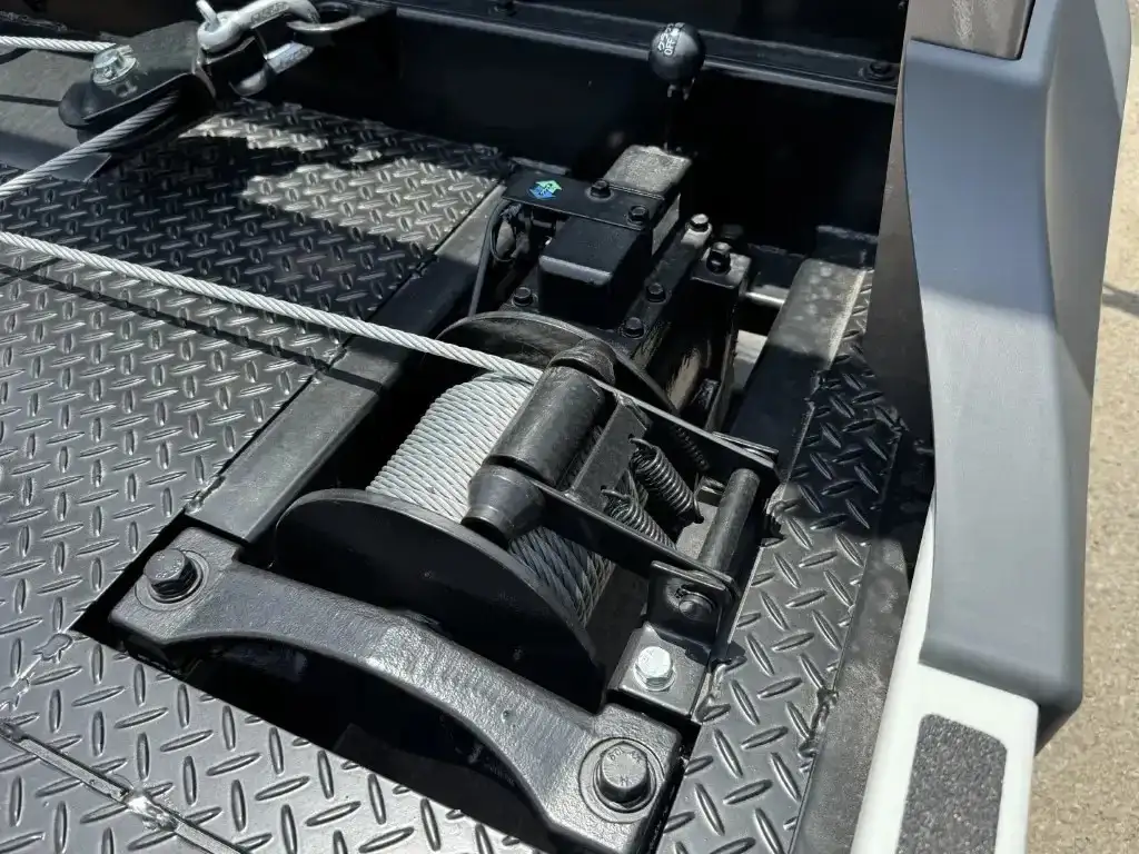 三菱 キャンター 小型 車両重機運搬 ラジコン ウインチの中古トラック画像8