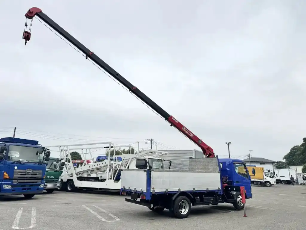 日産 アトラス 小型 クレーン付 床鉄板 アルミブロックの中古トラック画像6