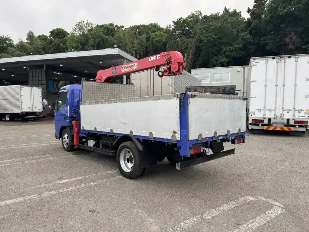 日産 アトラス 小型 クレーン付 床鉄板 アルミブロックの中古トラック画像5