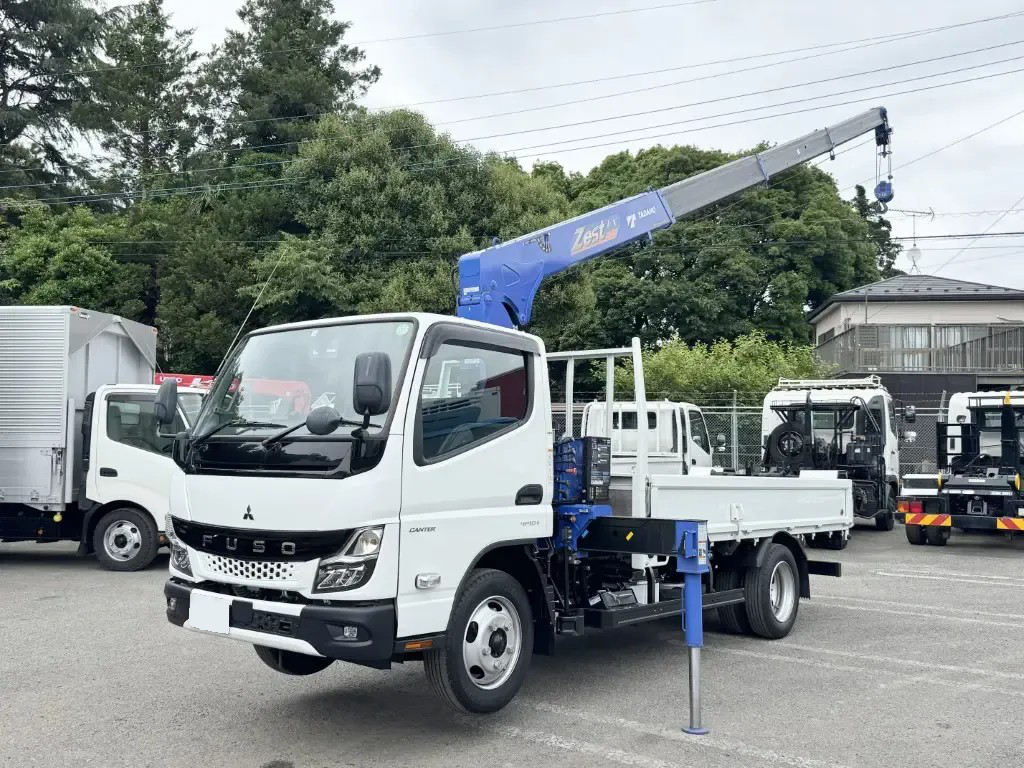 三菱 キャンター 小型 クレーン付 標準ロング 2RG-FEAV0