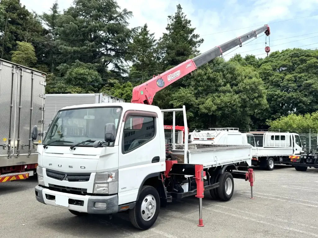 三菱 キャンター 小型 クレーン付 4段 ラジコン の中古トラック【車両No.148951】
