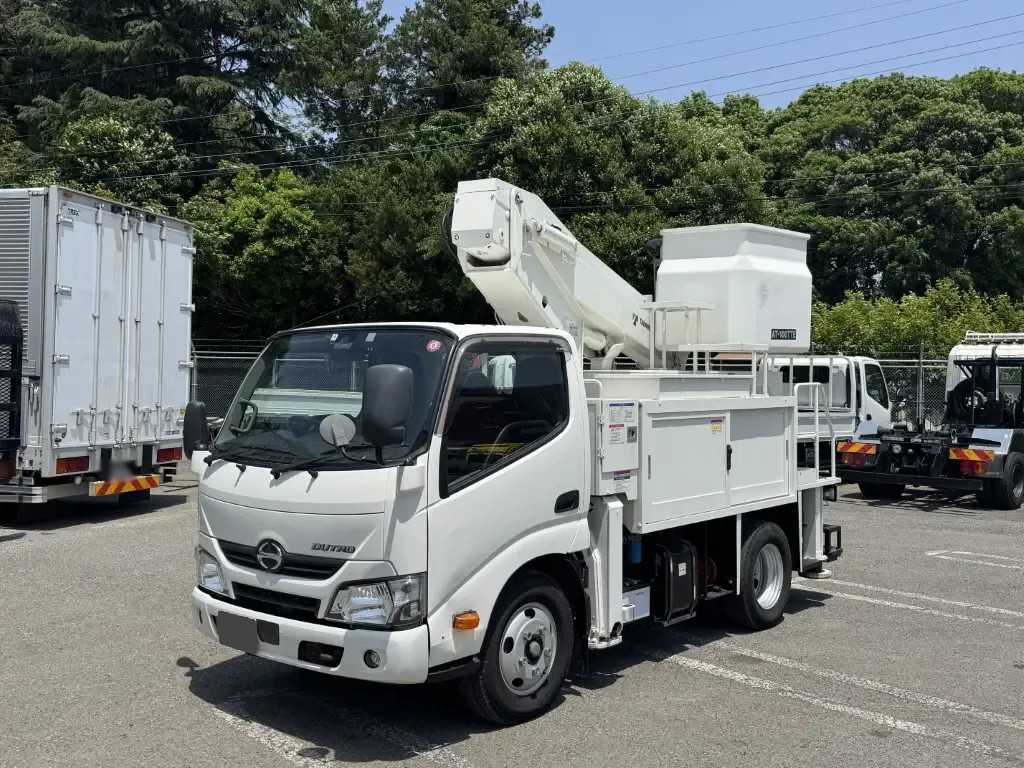 日野 デュトロ 小型 高所・建柱車 高所作業車 電工仕様 の中古トラック【車両No.166546】