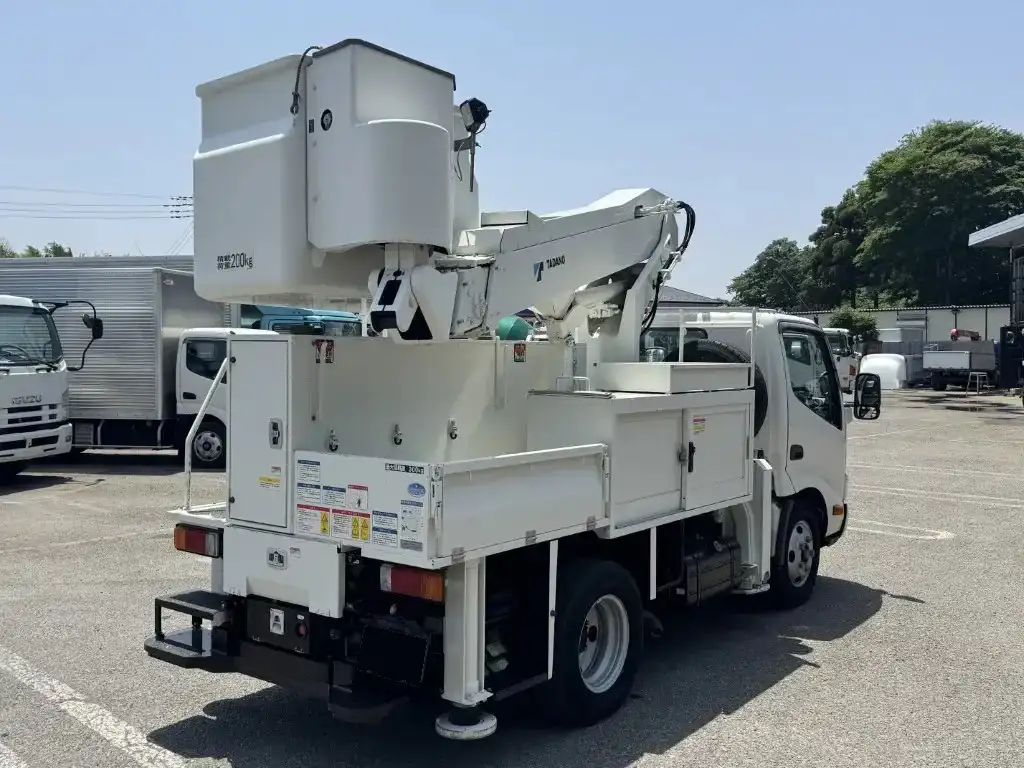 日野 デュトロ 小型 高所・建柱車 高所作業車 電工仕様の中古トラック画像3