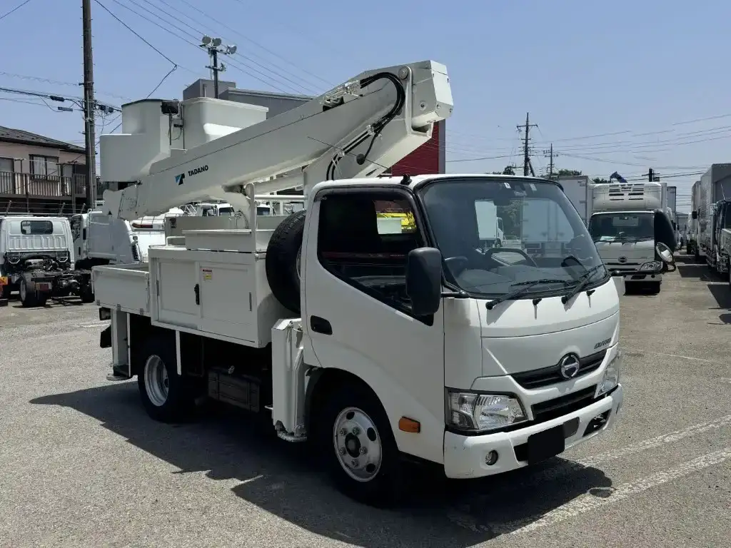 日野 デュトロ 小型 高所・建柱車 高所作業車 電工仕様の中古トラック画像2