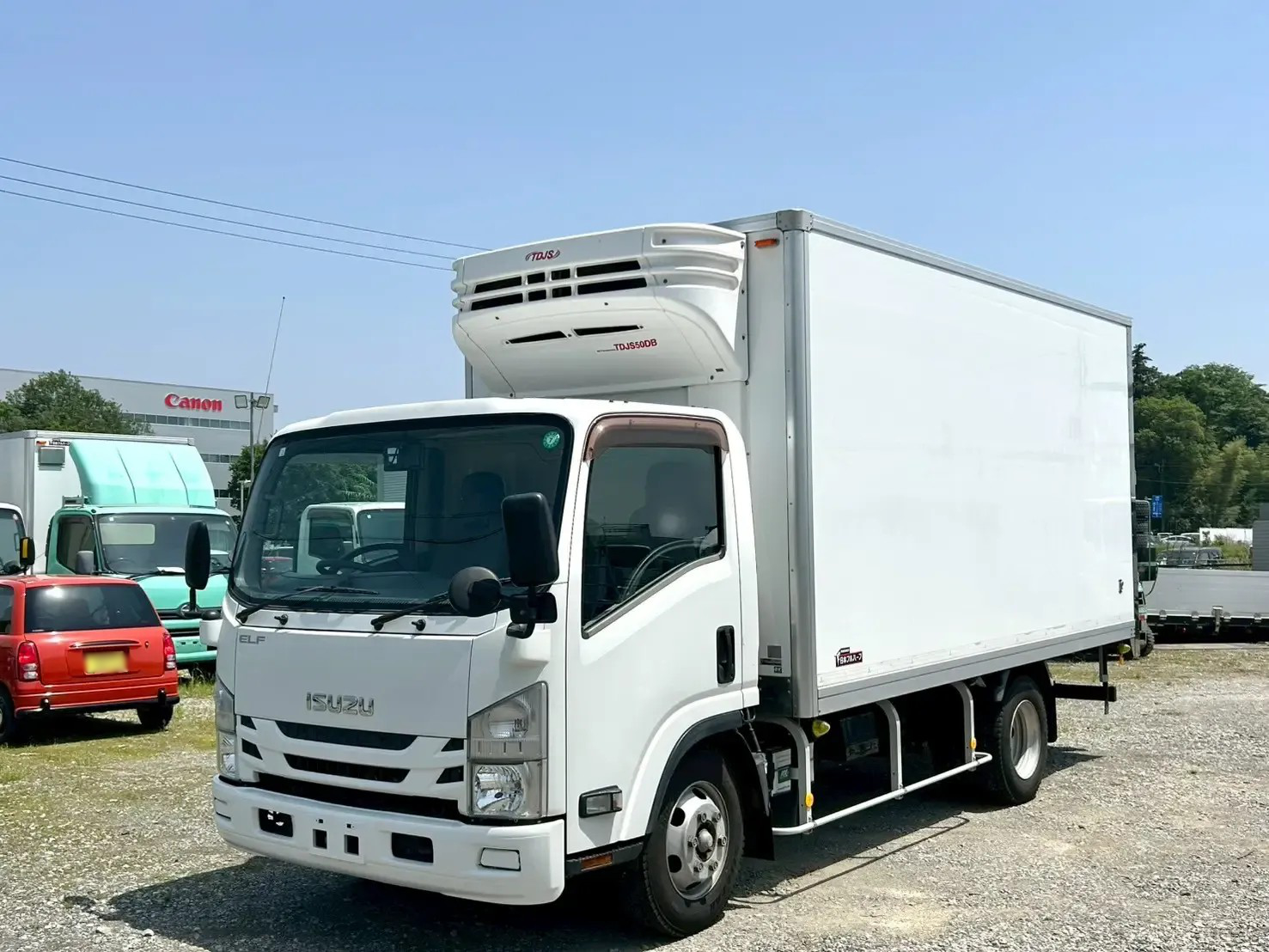 いすゞ エルフ 小型 冷凍冷蔵 低温 パワーゲート の中古トラック【車両No.188623】